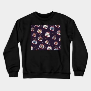 Cute Space Dogs Astronaut Lover Gifts Crewneck Sweatshirt